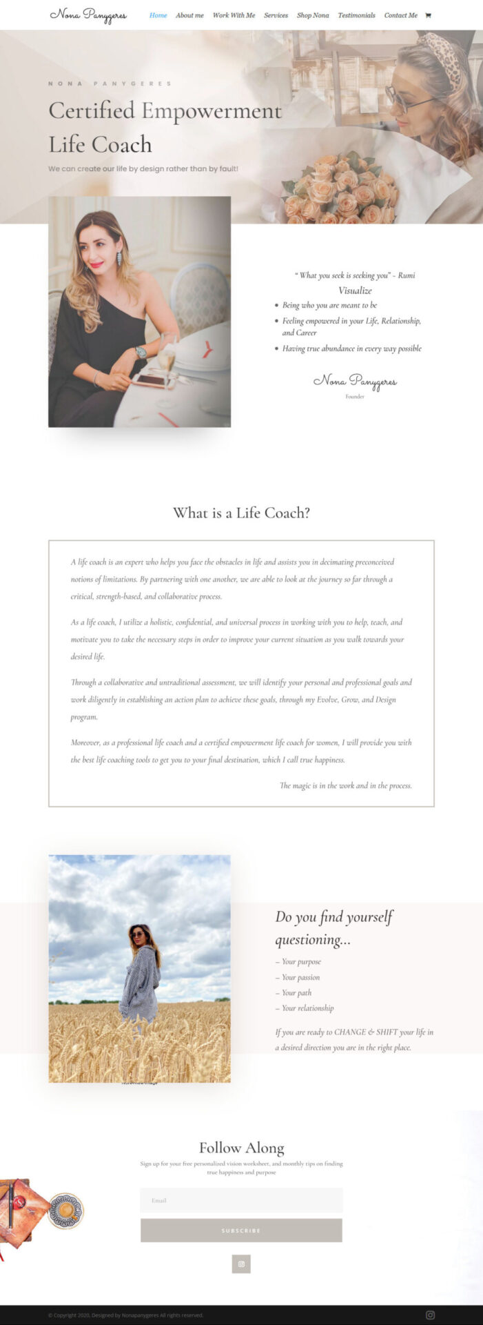 Certified Empowerment Professional Life Coach For Women