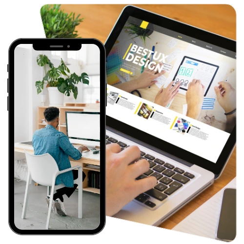 web design hero image