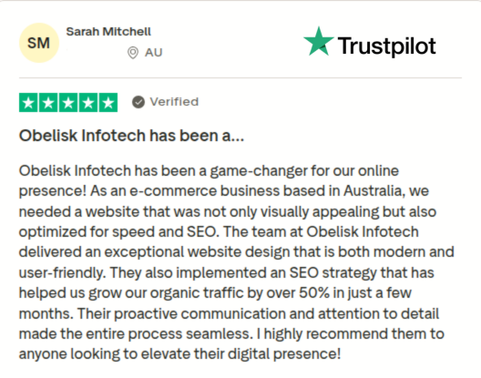 Trustpilot review