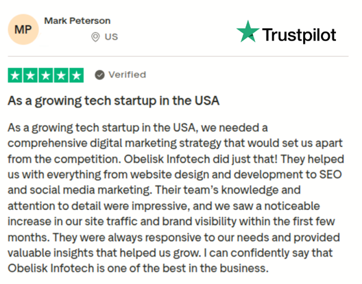 Trustpilot review