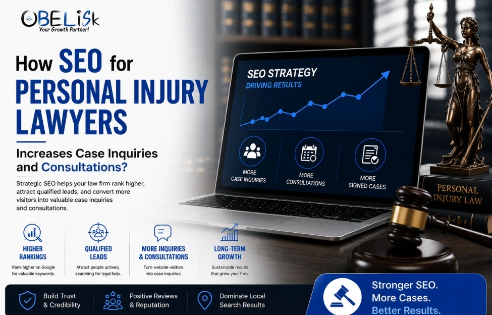 How SEO for Personal Injury Lawyers Increases Case Inquiries and Consultations
