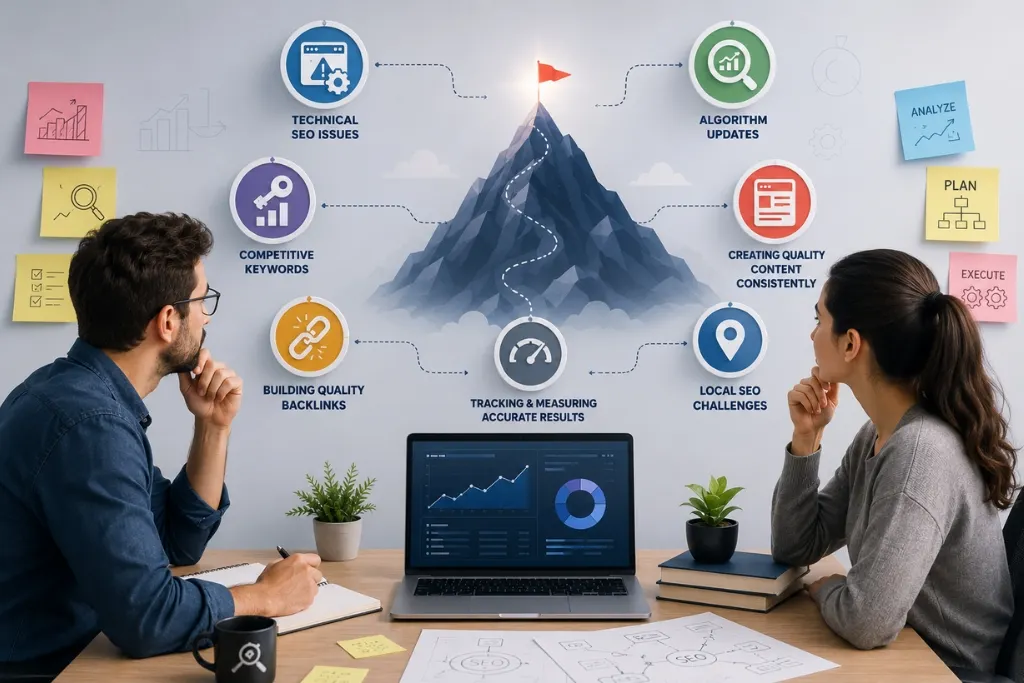 Challenges We Faced During The SEO Process