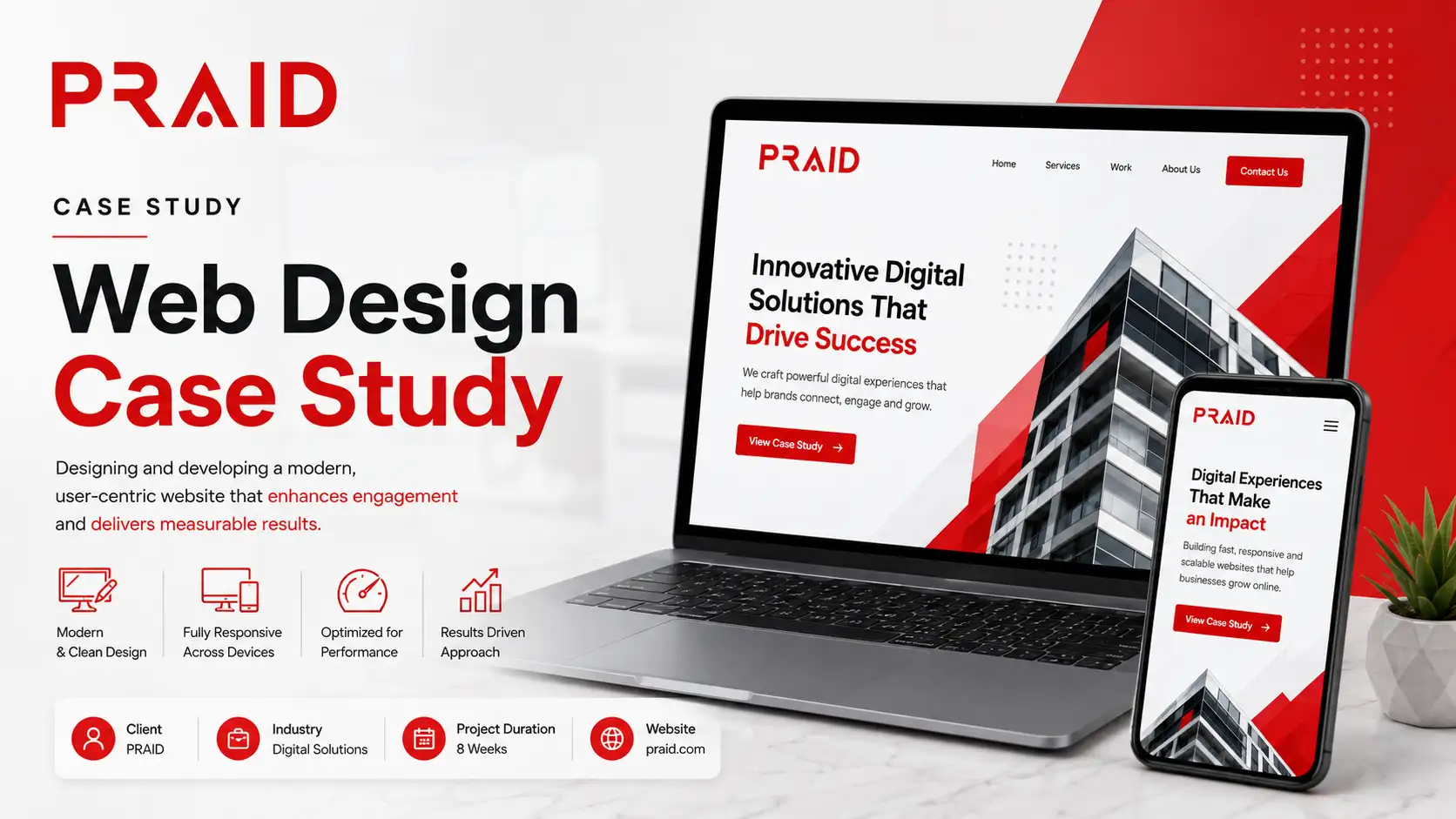 Web Design Case Study Praid