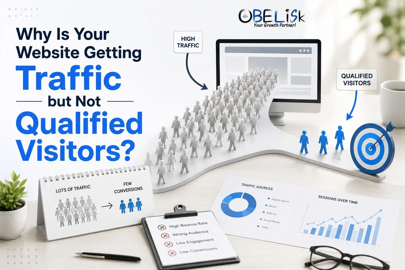 Why Is Your Website Getting Traffic but Not Qualified Visitors